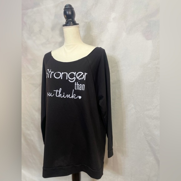 Brand: Next Level Apparel | Color: Black | Long Sleeve| Top | Size: XXL - Picture 2 of 9